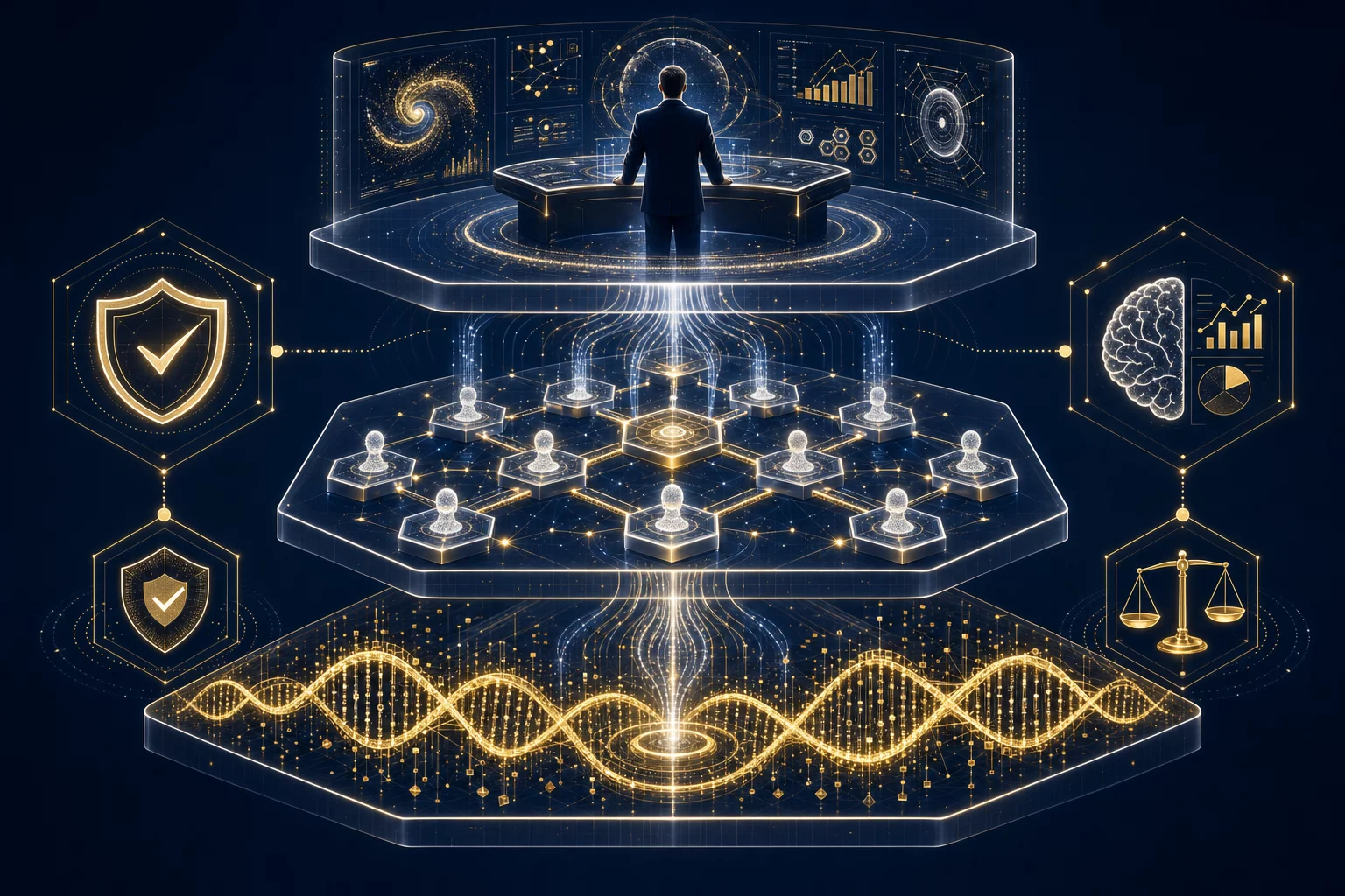 The 2027 enterprise technology stack — self-modifying code, AI agents, and strategic human oversight